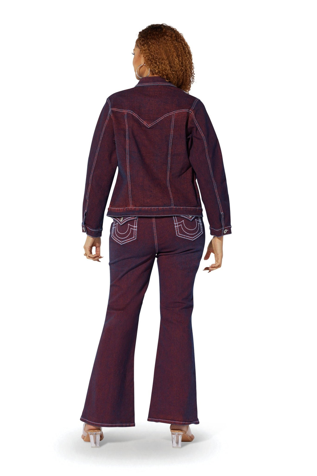 Overdyed Denim Trucker Jacket by Studio EY - Especially Yours