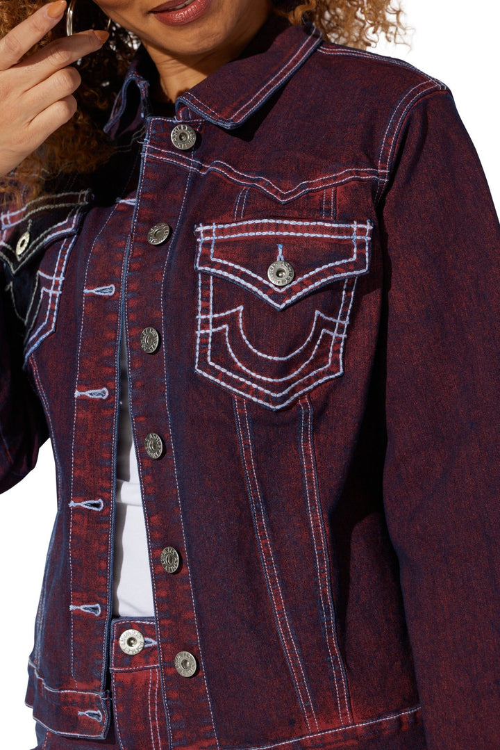 Overdyed Denim Trucker Jacket by Studio EY - Especially Yours