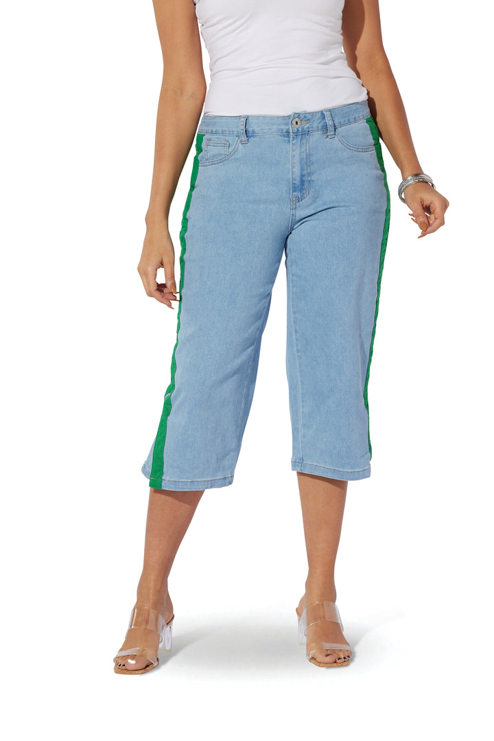 Cropped Wide Leg Jean by Especially Yours