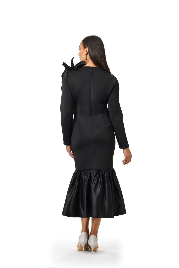 Ruffled Flounce Maxi Dress by EY Boutique
