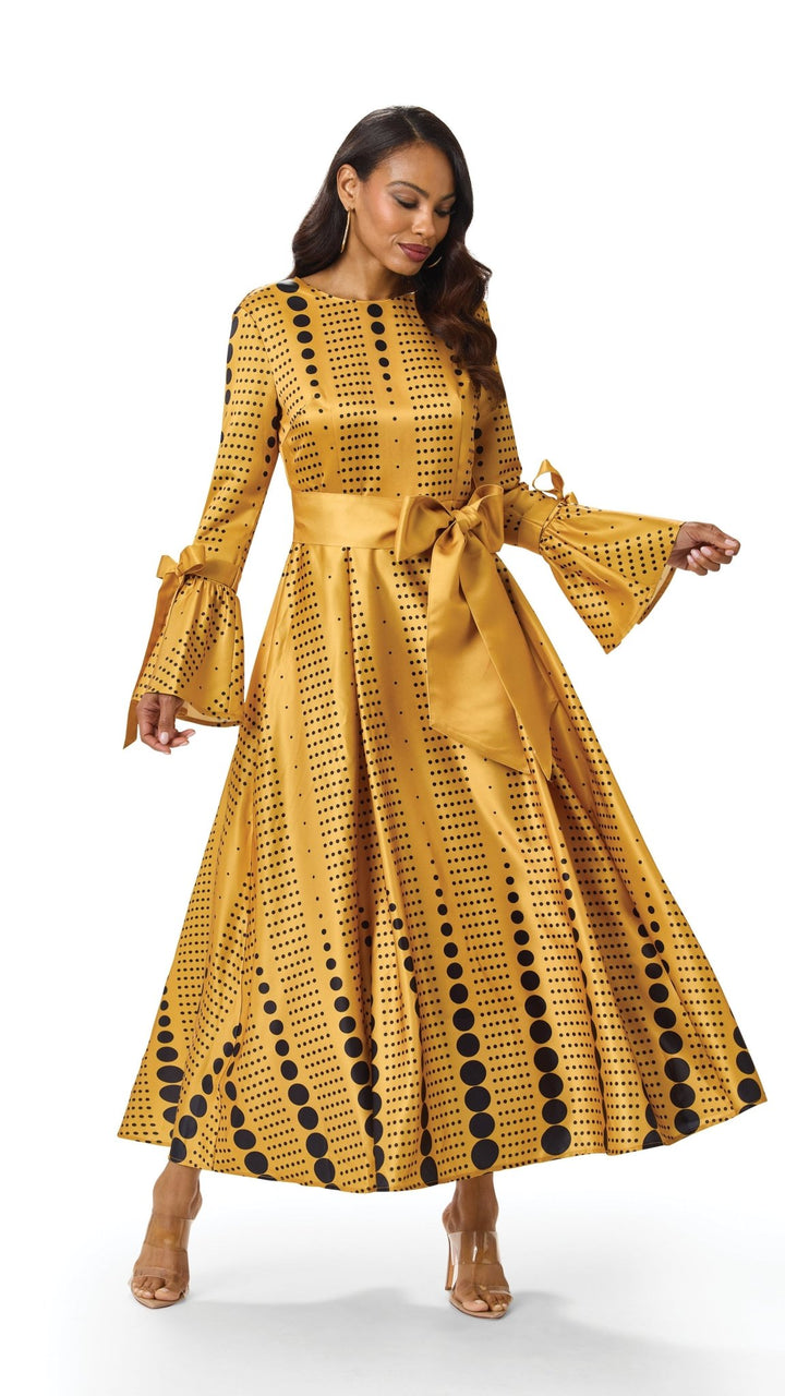 Dot Patterned Maxi Dress by EY Boutique - Especially Yours