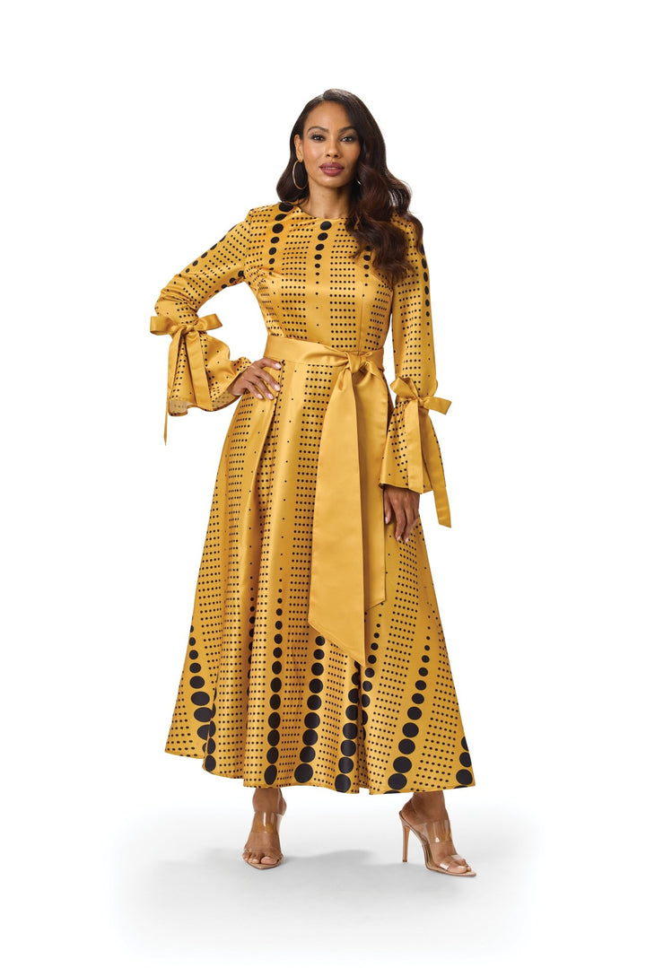Dot Patterned Maxi Dress by EY Boutique - Especially Yours