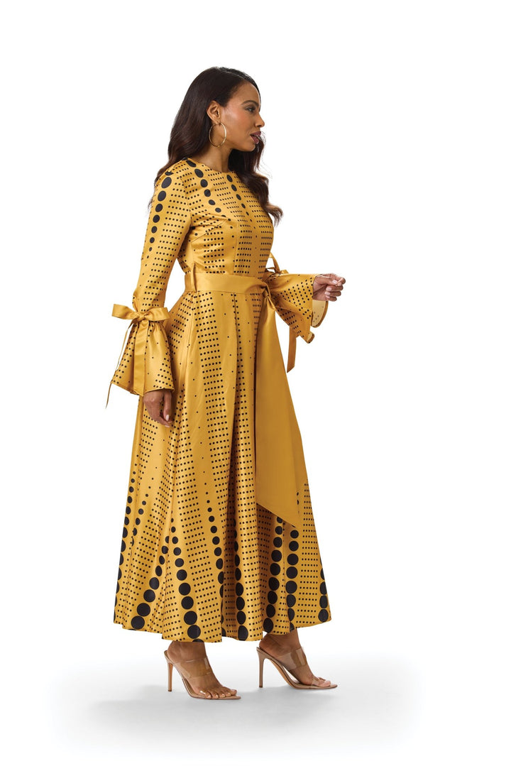 Dot Patterned Maxi Dress by EY Boutique - Especially Yours