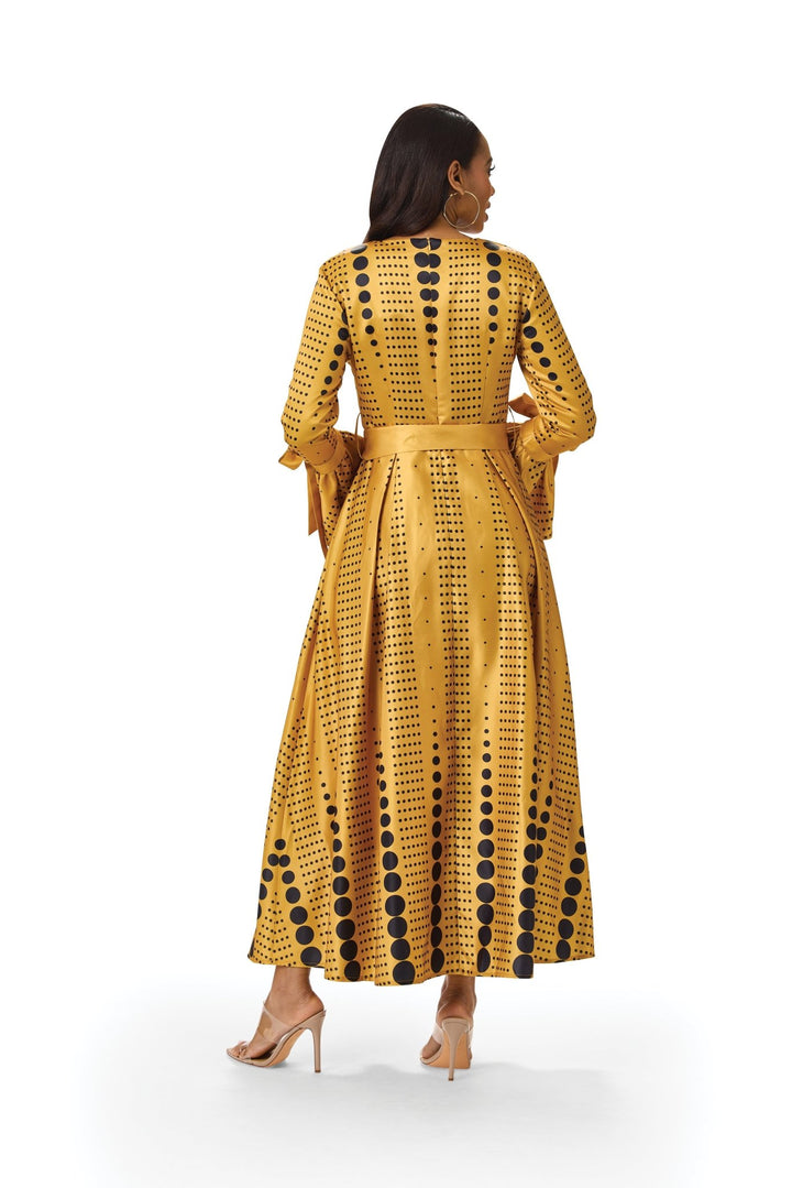 Dot Patterned Maxi Dress by EY Boutique - Especially Yours