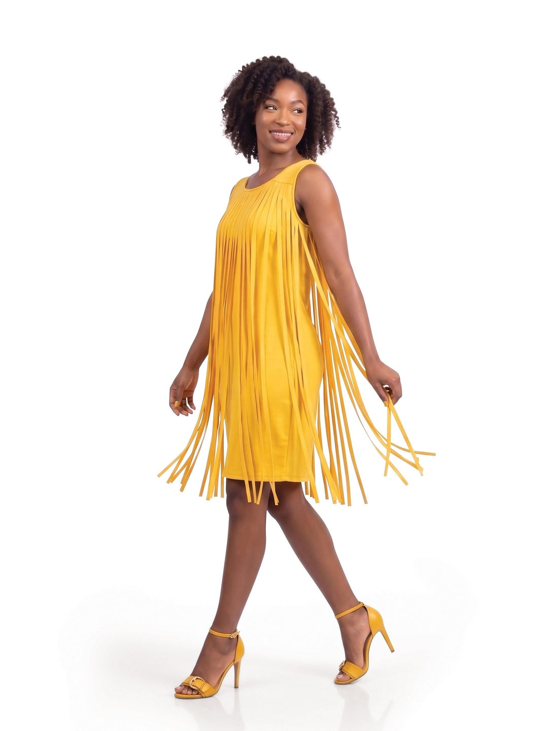 Fringe Overlay Midi Dress – Studio EY - Especially Yours