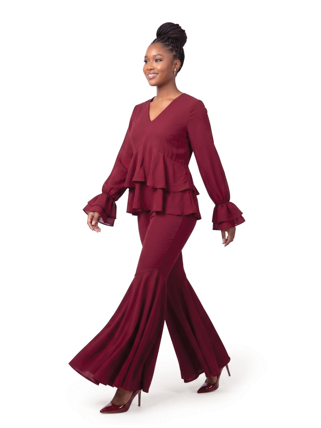 Ruffled Layers Pantset by Studio EY - Especially Yours