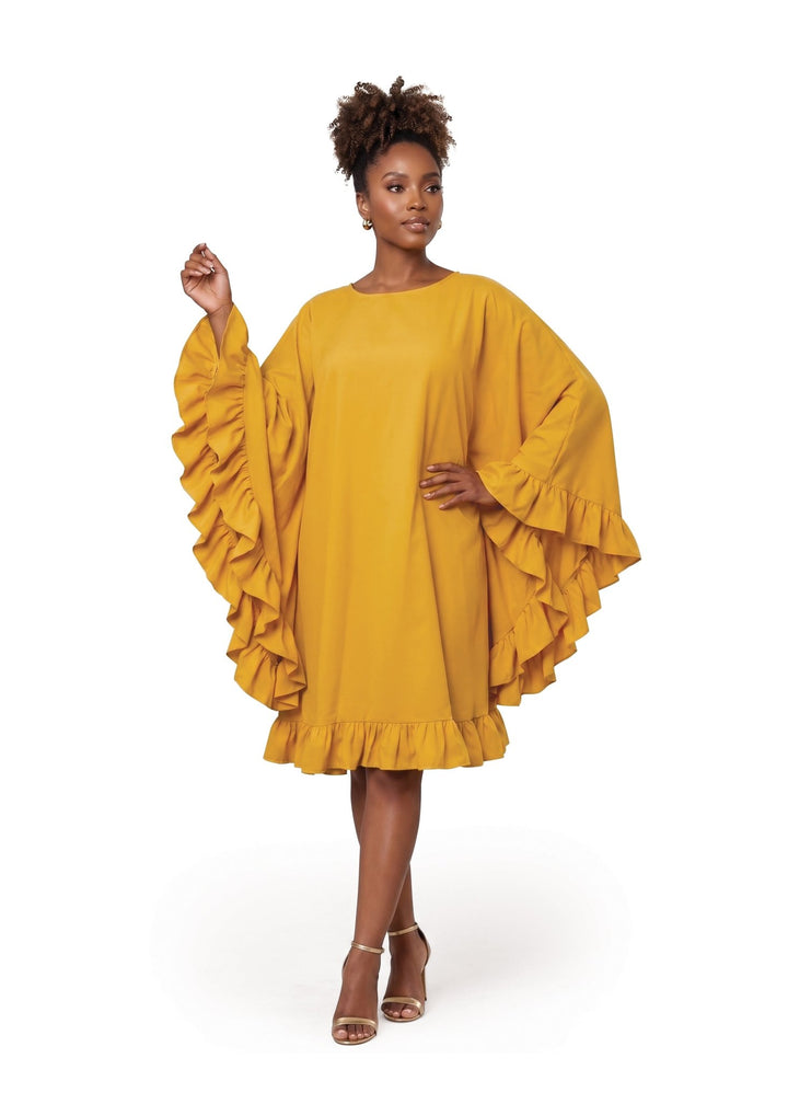 Ruffle Trim Midi Dress by Studio EY - Especially Yours