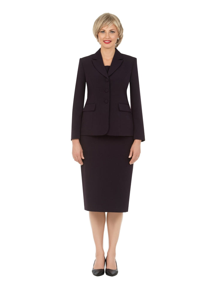2pc Notch Layered Collar 3-Button Skt Suit - Especially Yours
