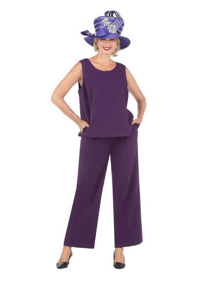3pc Long Jkt+Cami+Pants Suit - Especially Yours