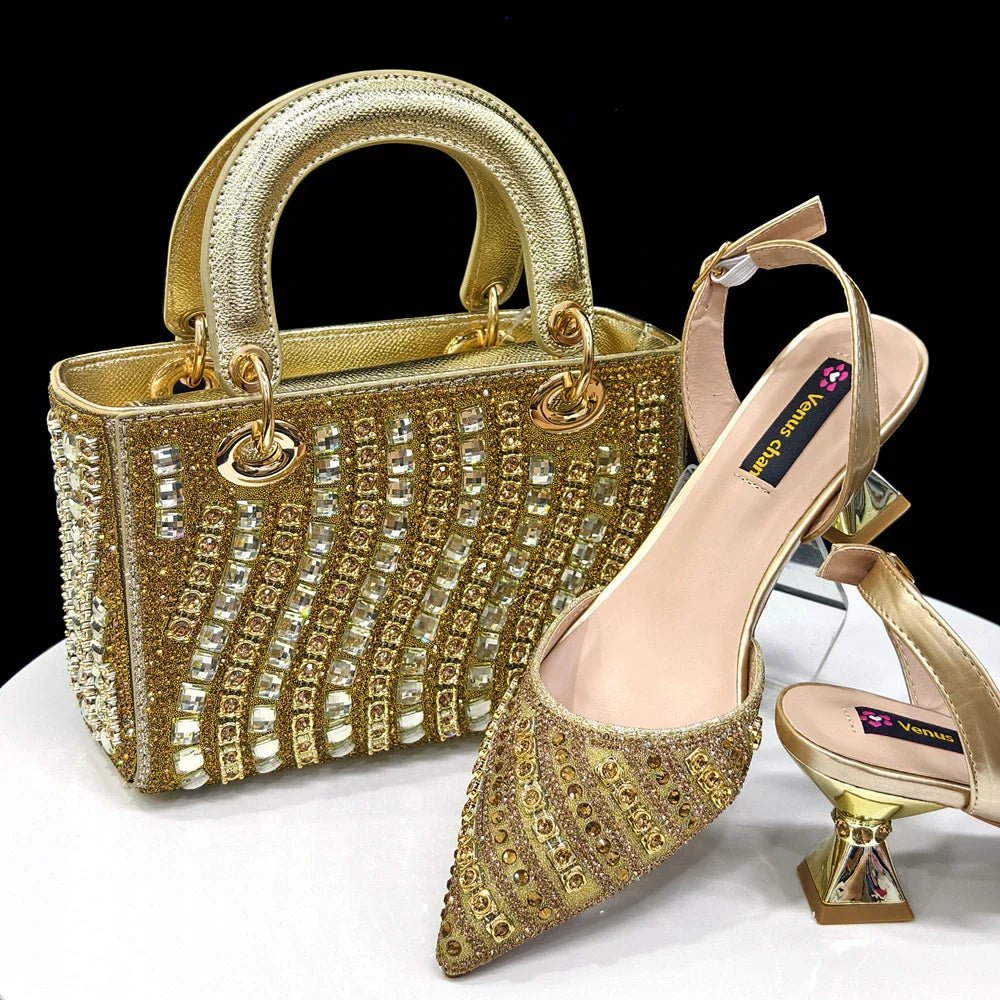 Ladies Shoes With Matching Bag Set - ED106 - Especially Yours
