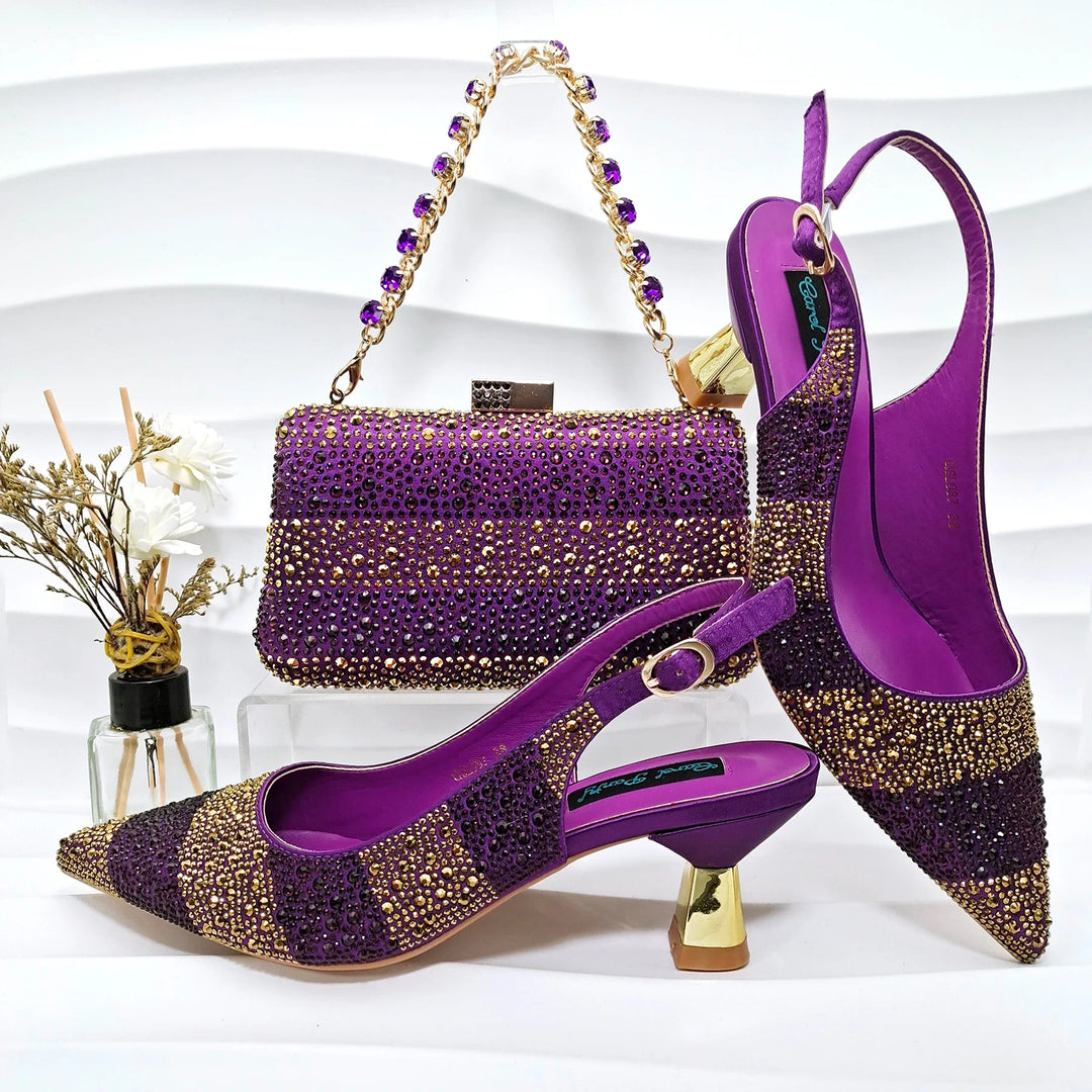 Latest Shoes And Bag Matching Set INHGF1 - 11 - Especially Yours