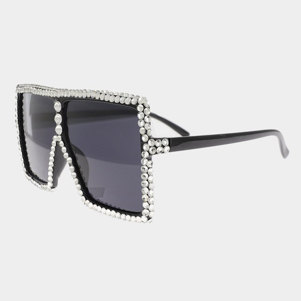 Studded Square Sunglasses - Especially Yours