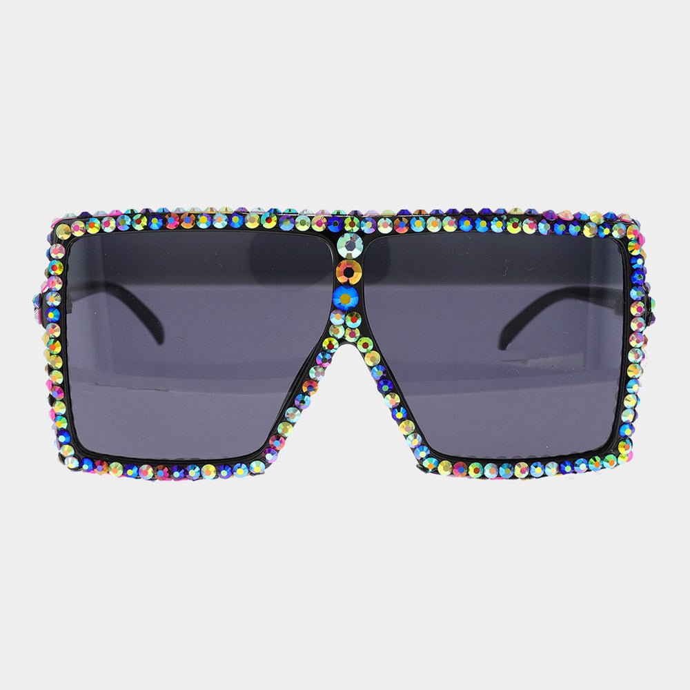 Studded Square Sunglasses - Especially Yours