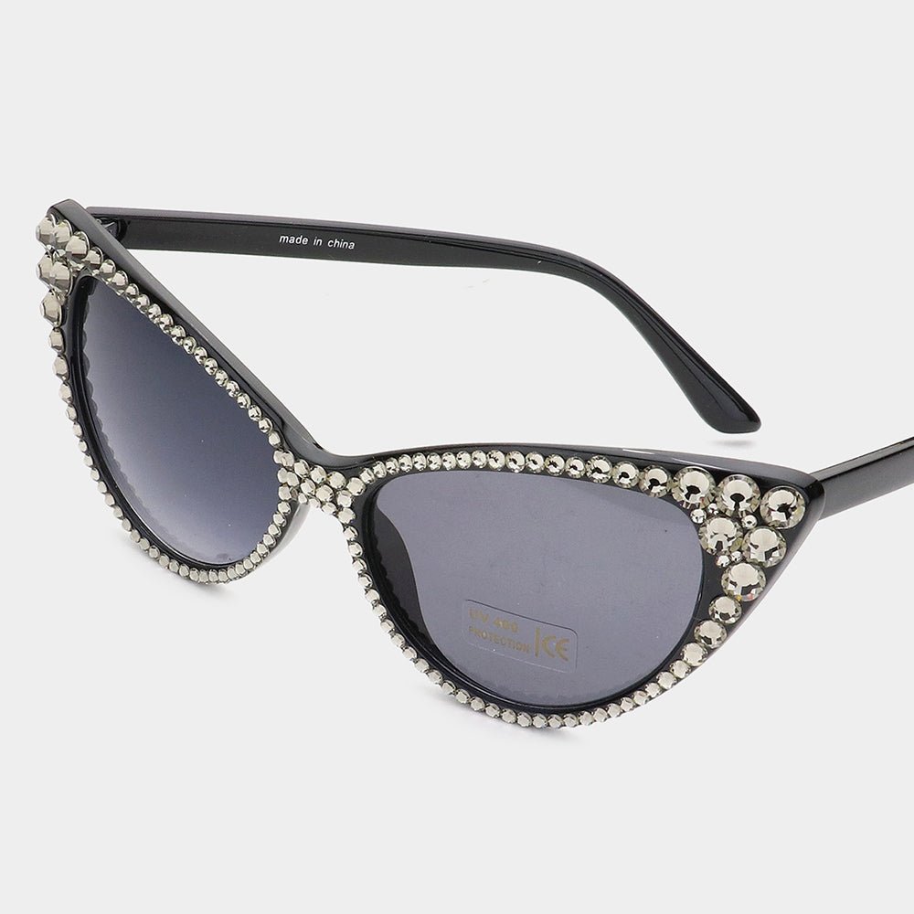 Crystal Cat Eye Sunglasses - Especially Yours