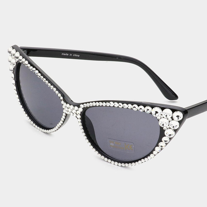 Crystal Cat Eye Sunglasses - Especially Yours