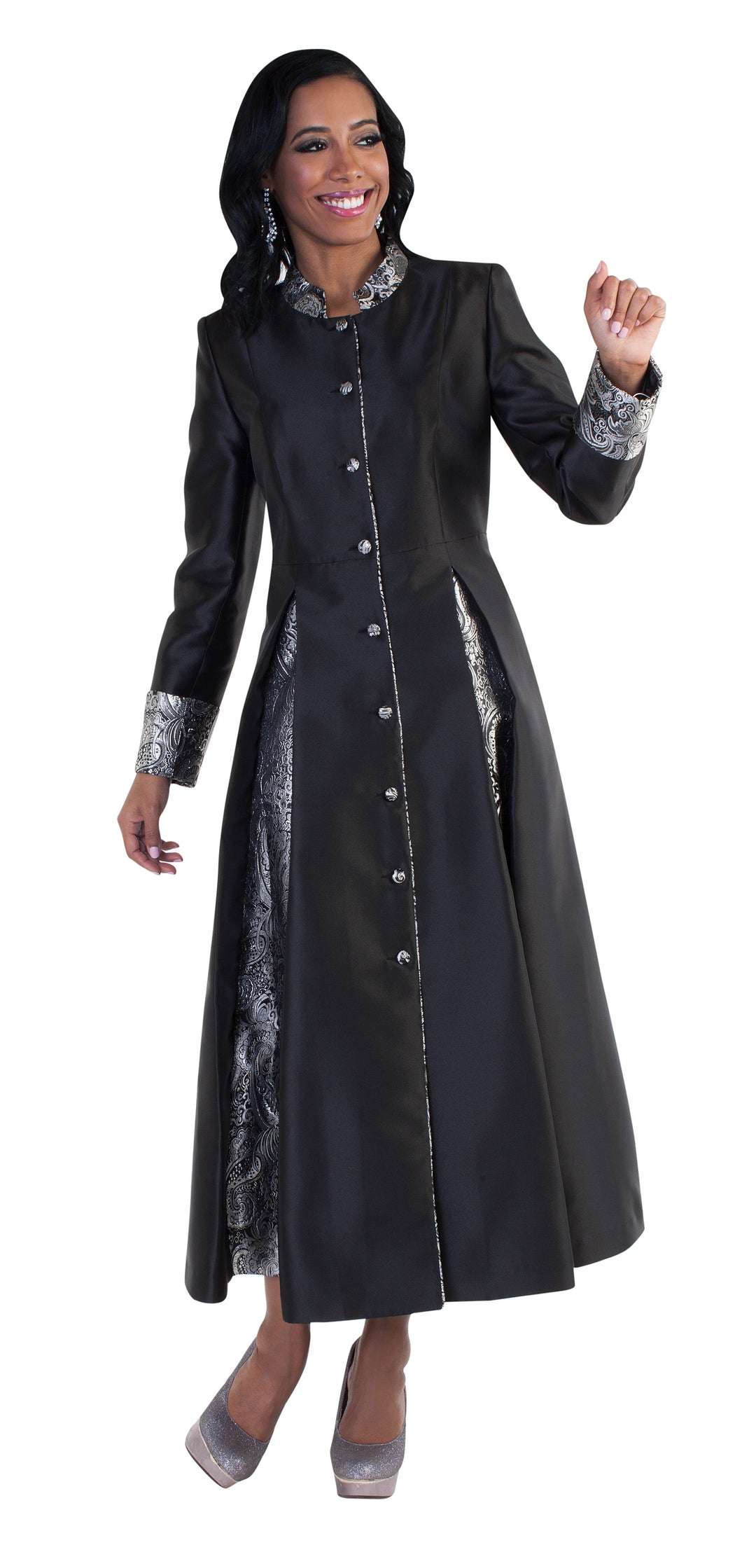 Elegant 1-Piece Women's Minister Robe- 4544