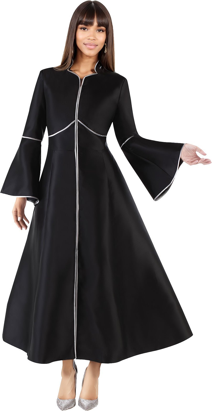 Cassock Robe with Rhinestone Trim - 4731 - Especially Yours