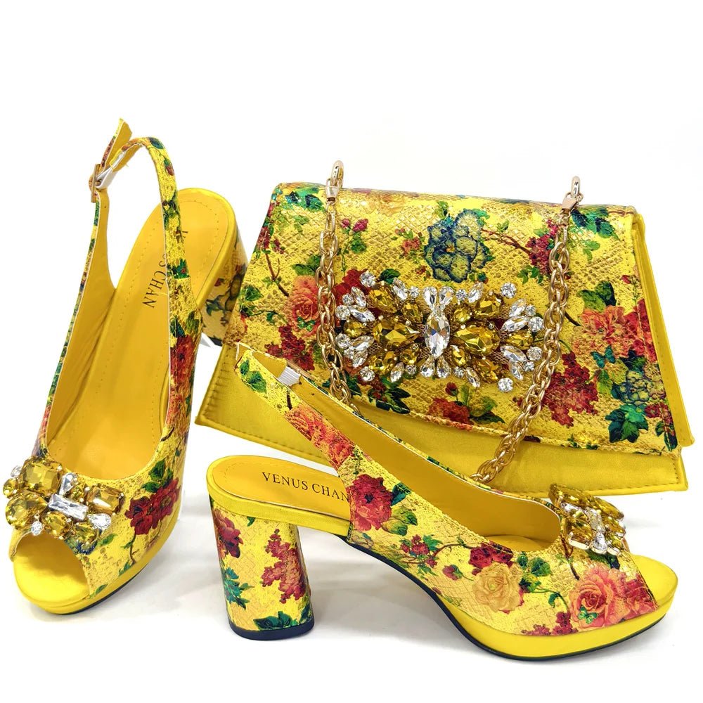 Lastest Italian Ladies Shoes with Matching Bag HMA1 - 4 - Especially Yours