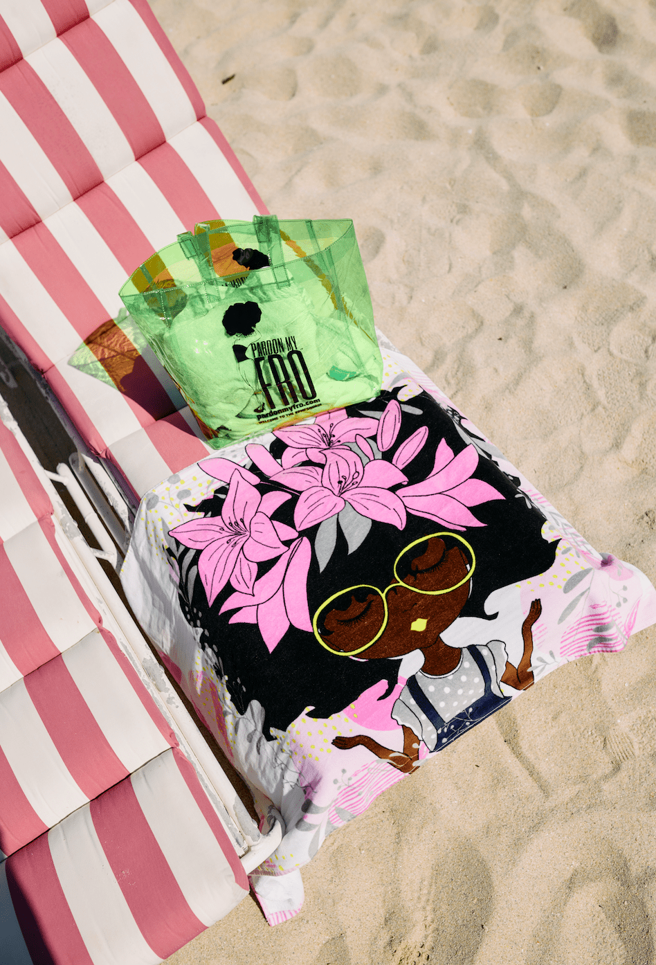 AFROBRATS™ Lily Beach Towel - Especially Yours