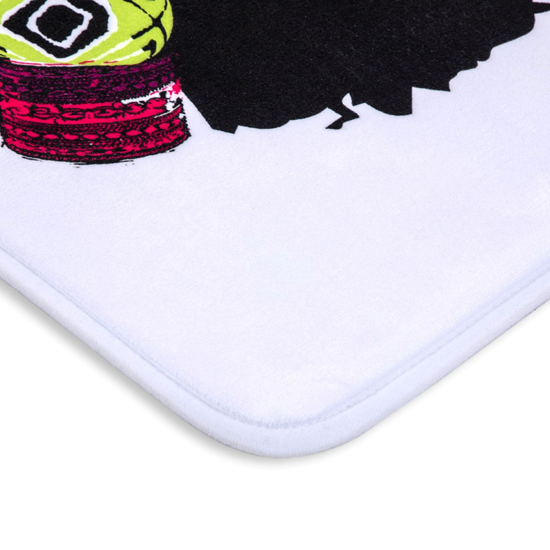 Shanell White Bath Mat - Especially Yours