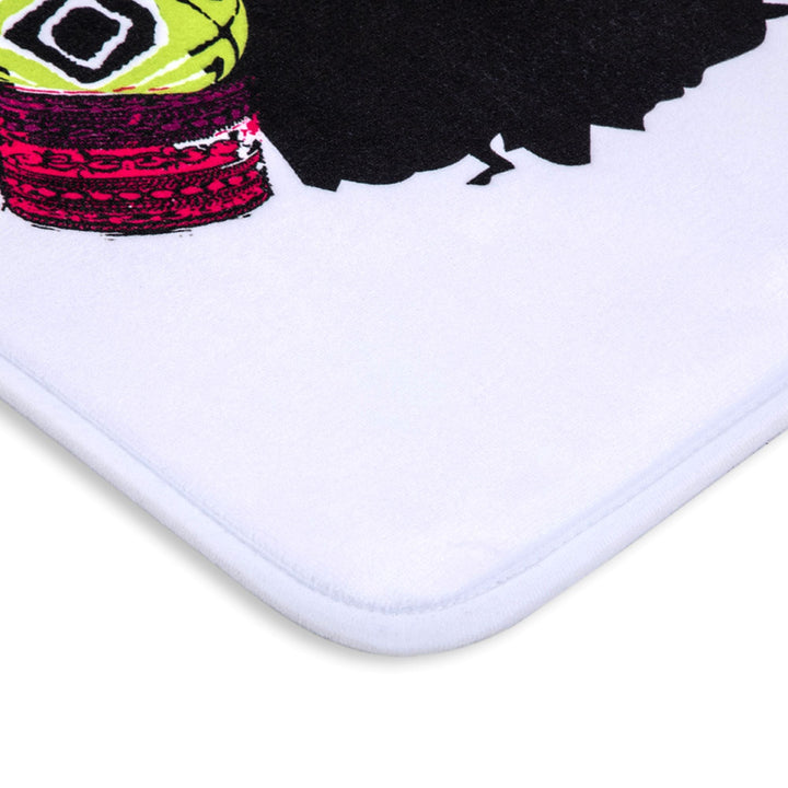 Shanell White Bath Mat - Especially Yours