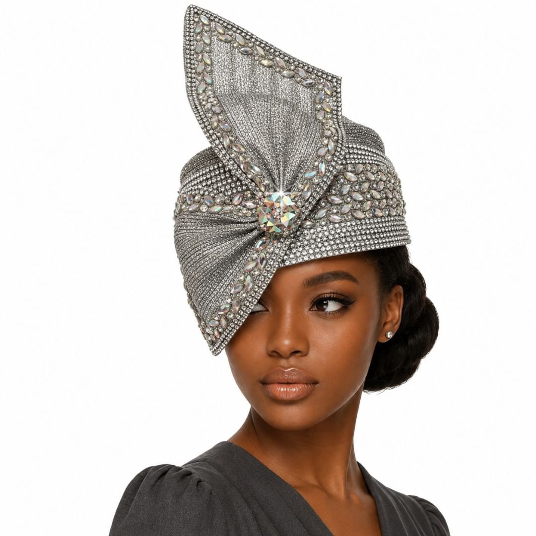 Steeple Crystal Cathedral Pillbox Church Hat - Whittall & Shon - Especially Yours