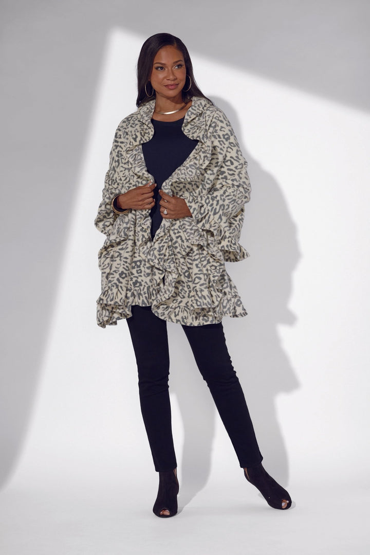 Wrapped in Ruffles Shawl by Studio EY - Especially Yours