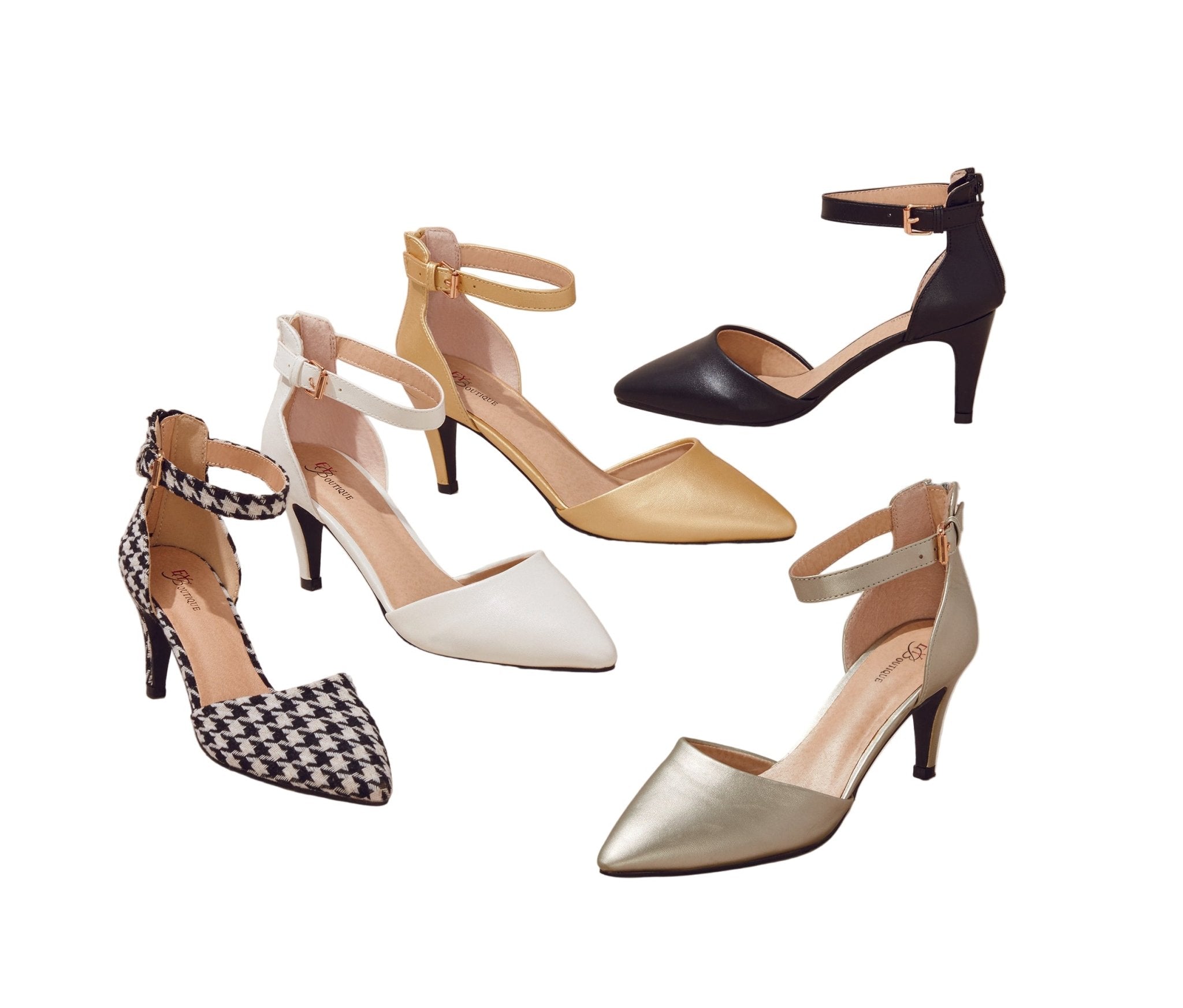 Ankle Strap Pumps EY Boutique