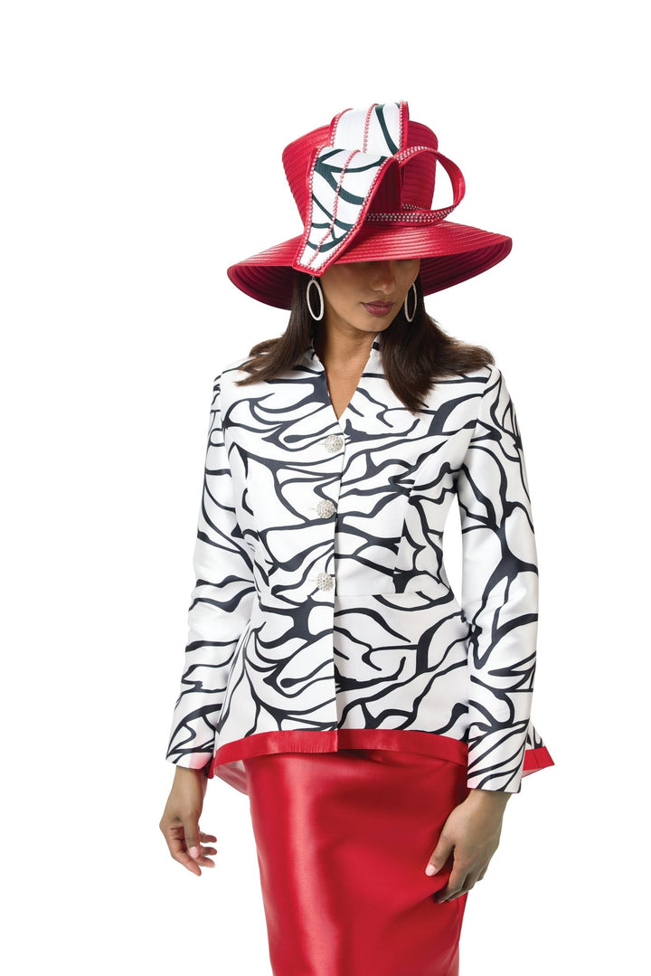 Imaginative Lines Peplum Suit by EY Boutique - Especially Yours