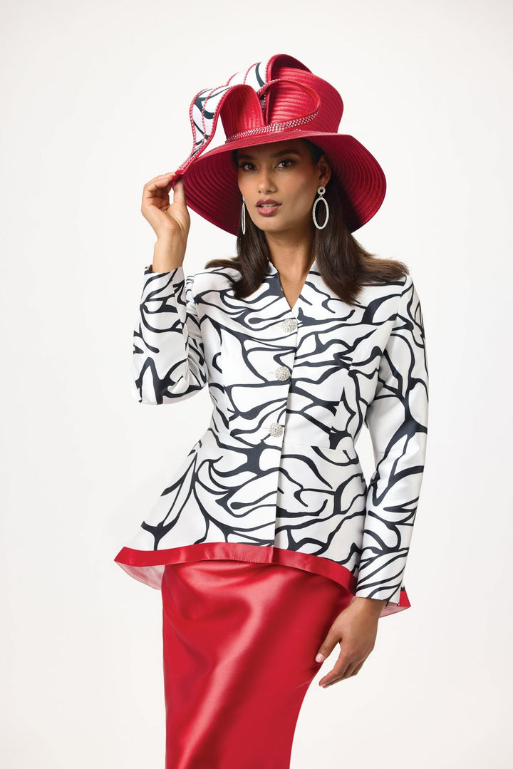 Imaginative Lines Peplum Suit by EY Boutique - Especially Yours