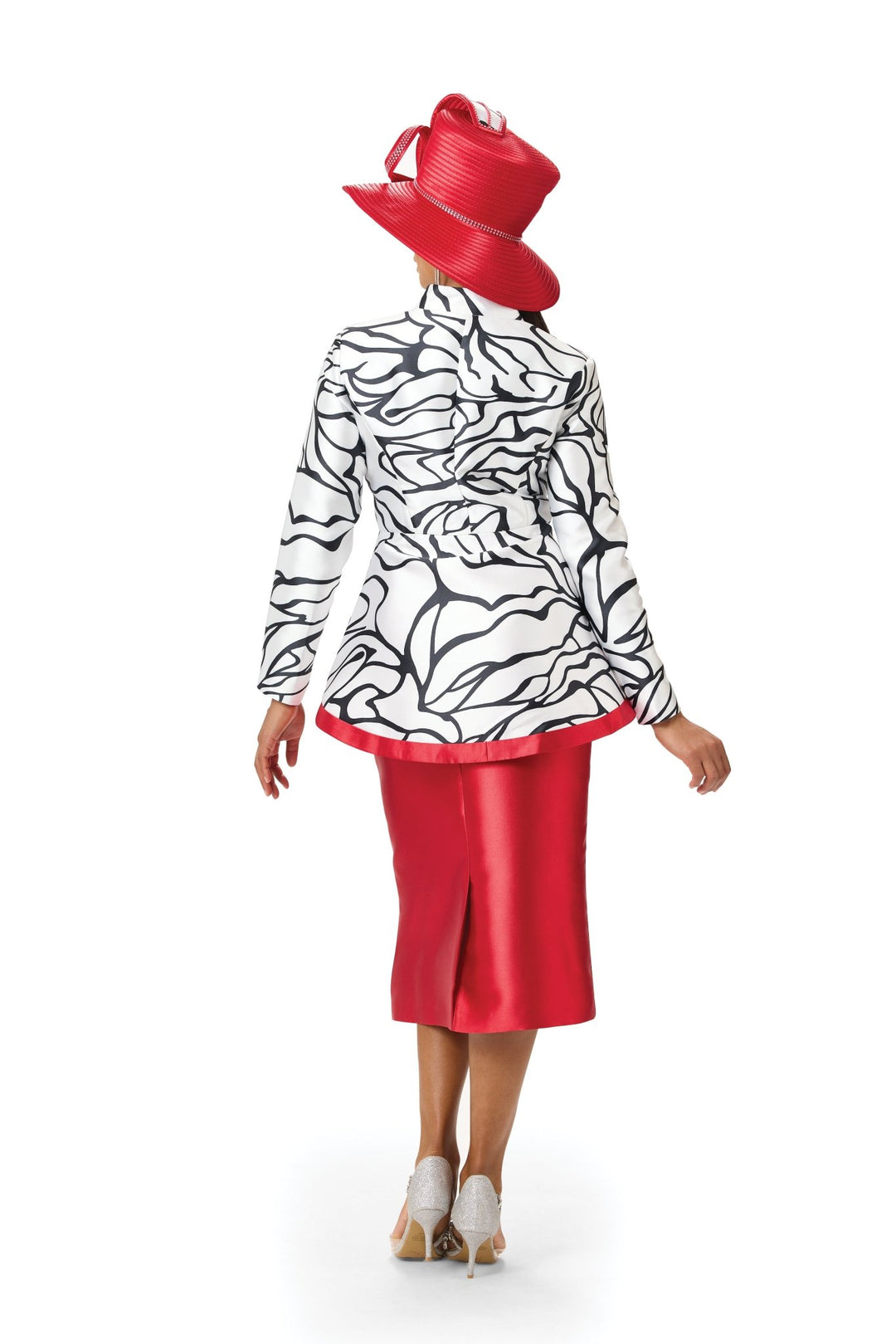 Imaginative Lines Peplum Suit by EY Boutique - Especially Yours