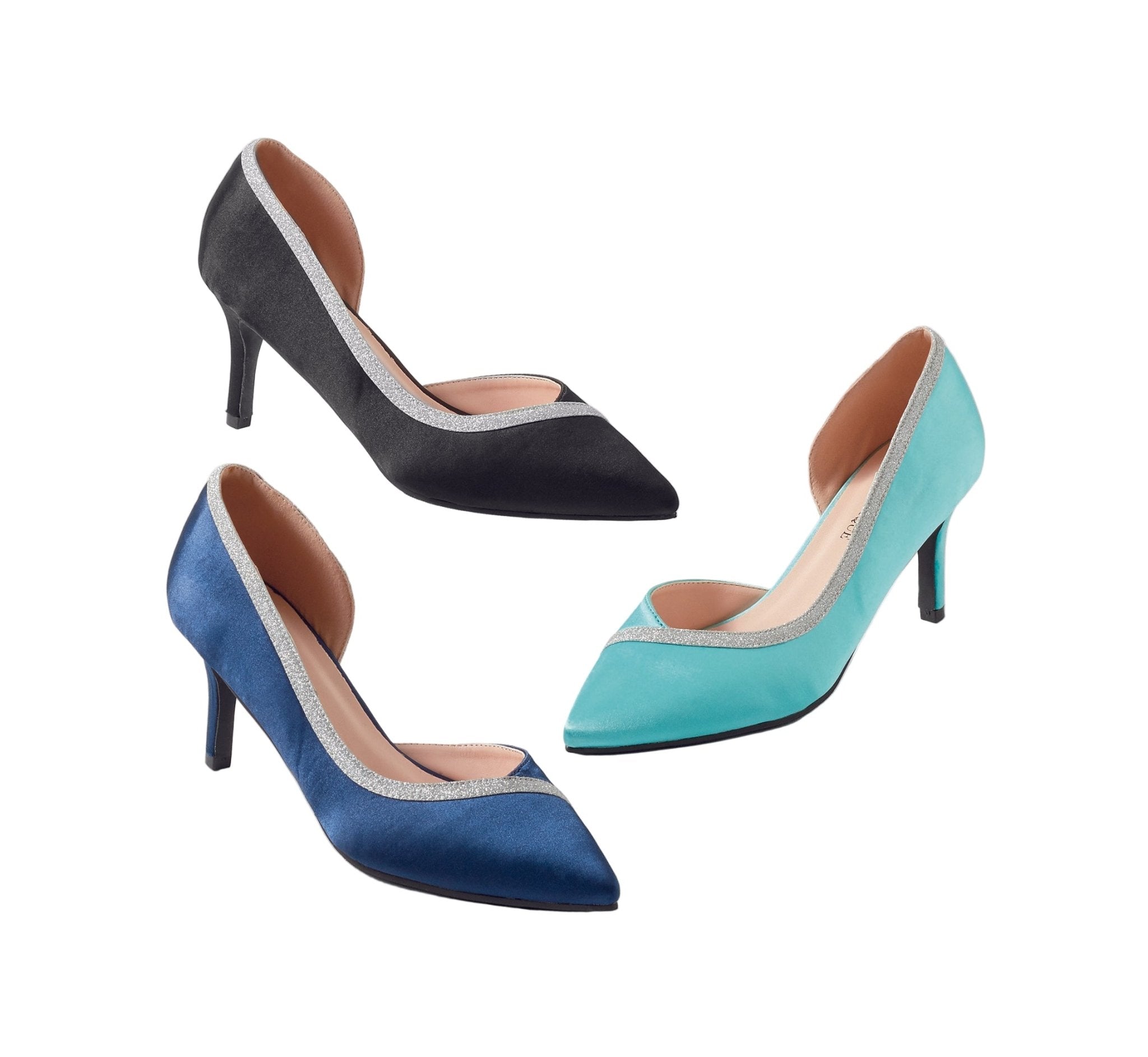 Outlined Shine Pump EY Boutique