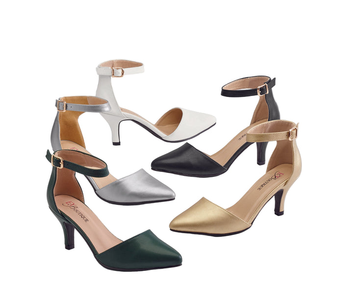 Simply Perfect Ankle - Strap Pump by EY Boutique - Especially Yours