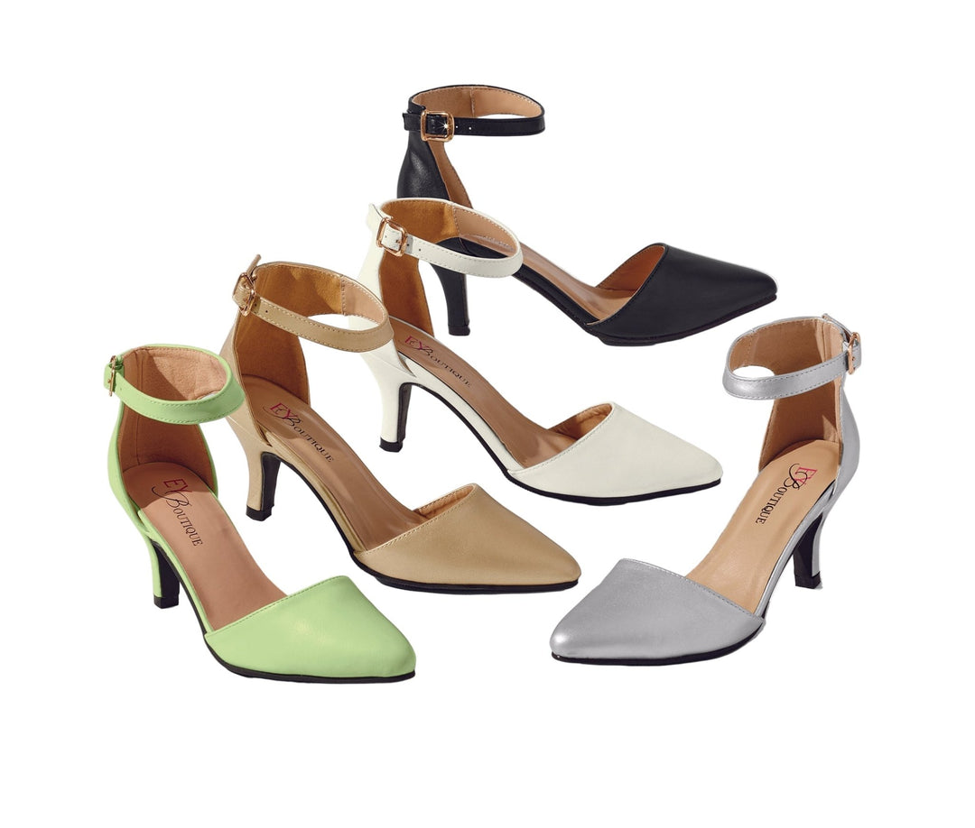 Simply Perfect Ankle - Strap Pump by EY Boutique - Especially Yours