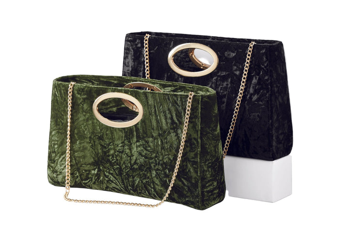 Crushed on Velvet Handbag by EY Boutique - Especially Yours