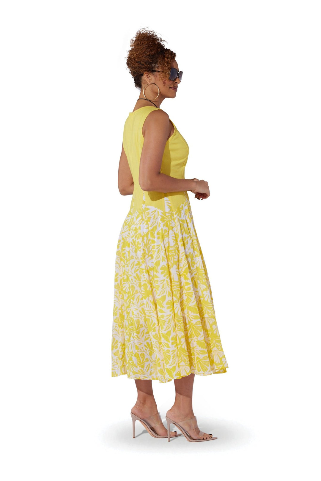 Floral Print Midi Sundress by Studio EY