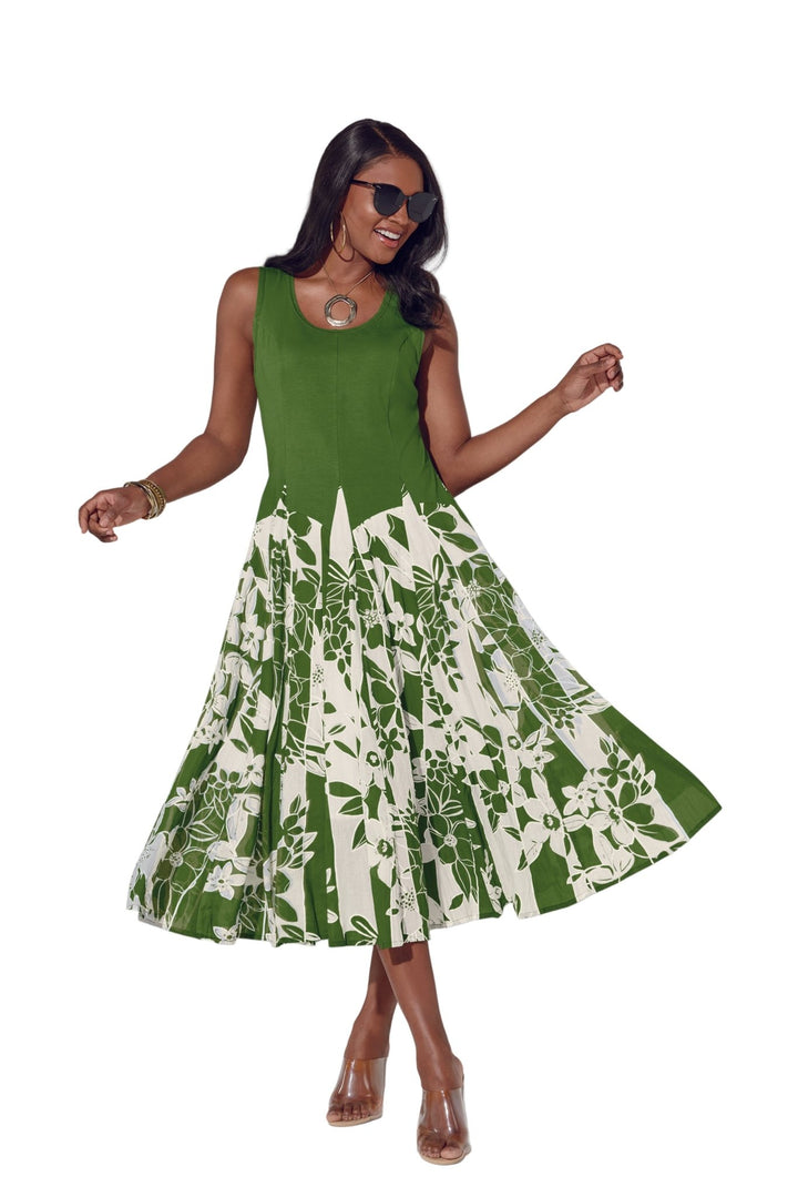 Floral Border Dress by Studio EY - Especially Yours