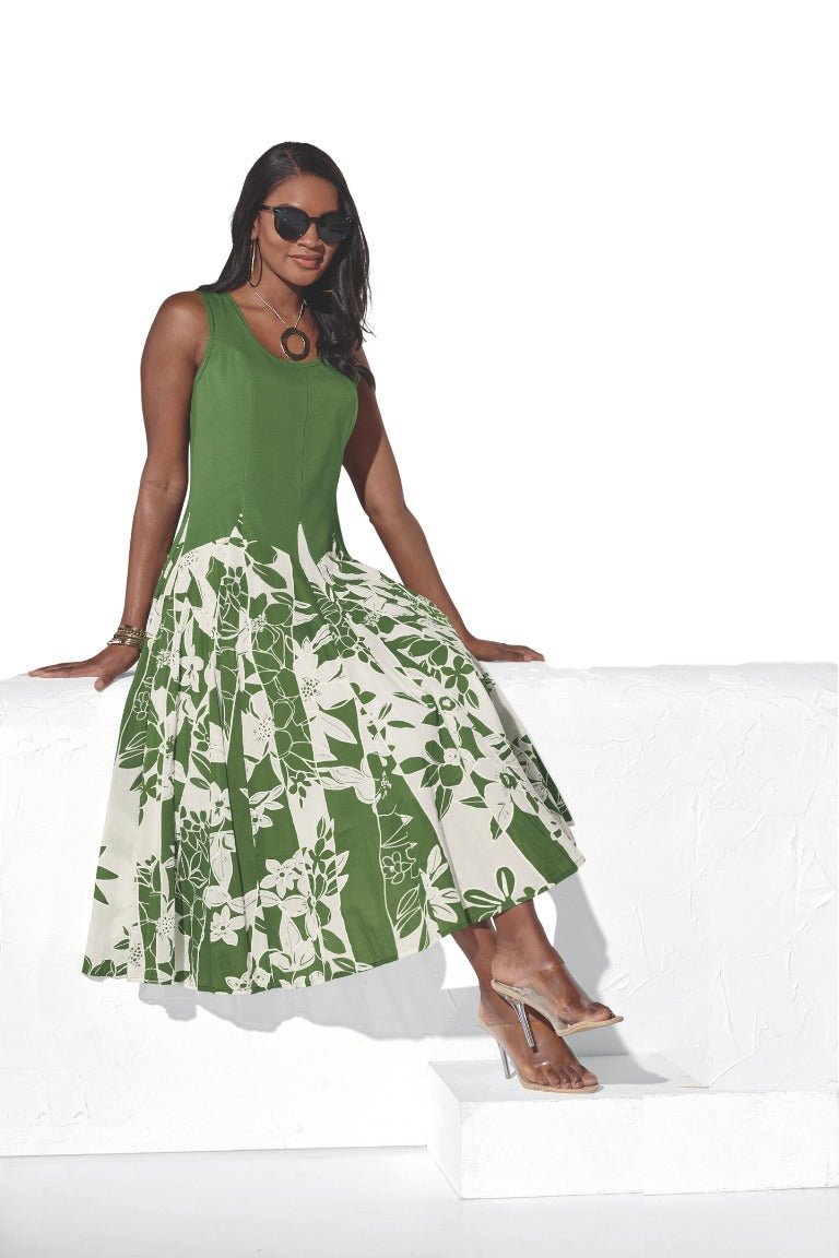 Floral Border Dress by Studio EY - Especially Yours