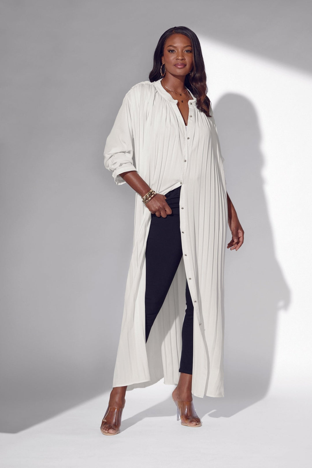 All Buttoned Up Maxi Dress by EY Boutique - Especially Yours