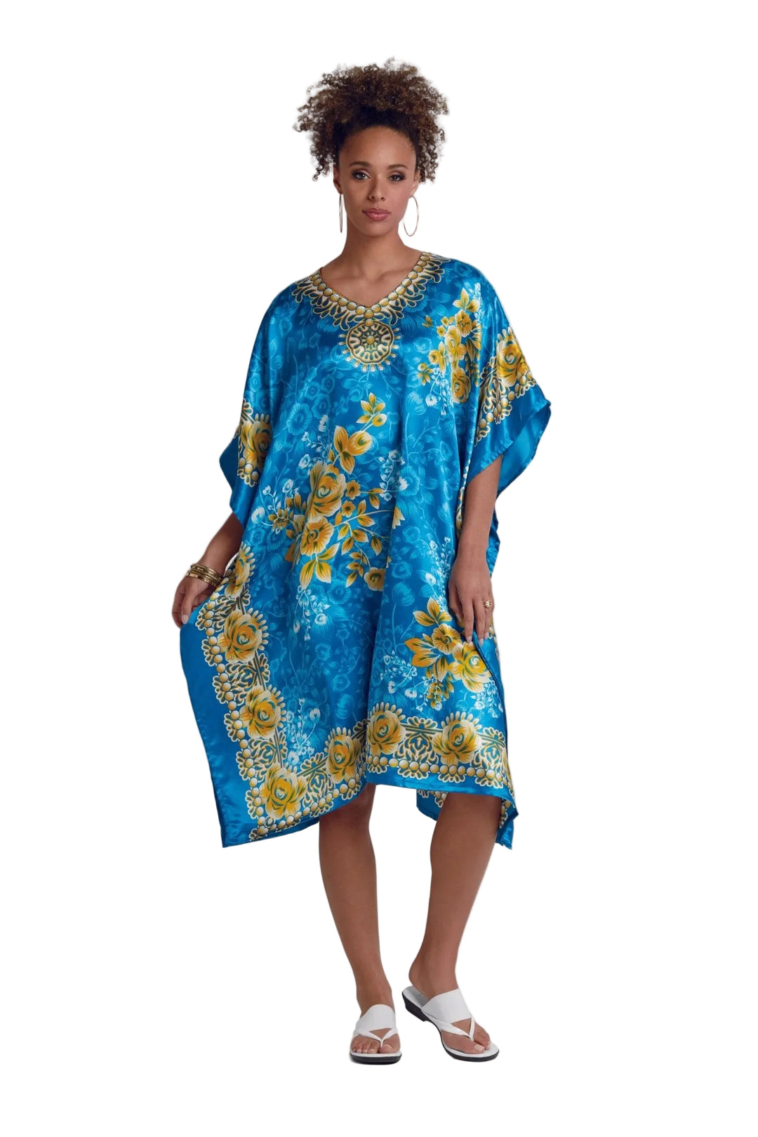 Silky Smooth Short Caftan Silky Smooth Short Caftan