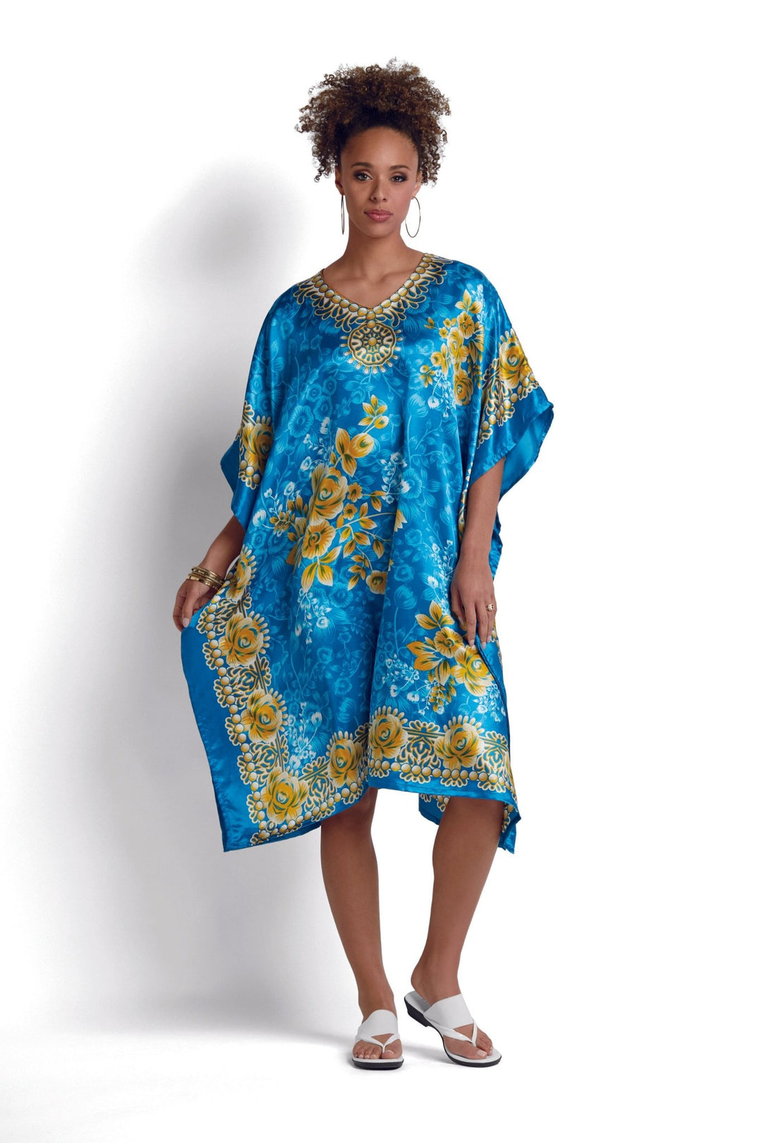 Silky Smooth Short Caftan by Studio EY - Especially Yours