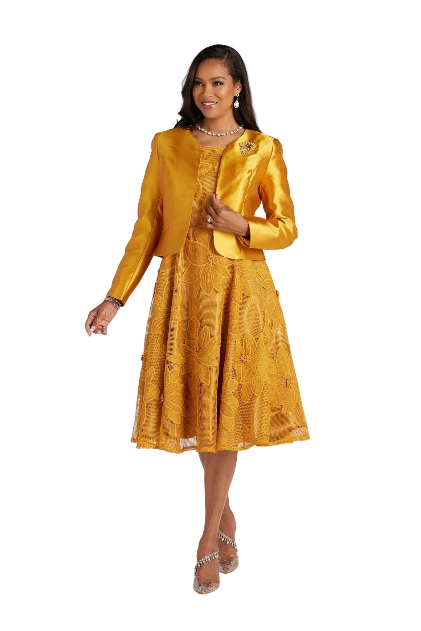 Embellished with Lace Jacket Dress by EY Boutique – Especially Yours