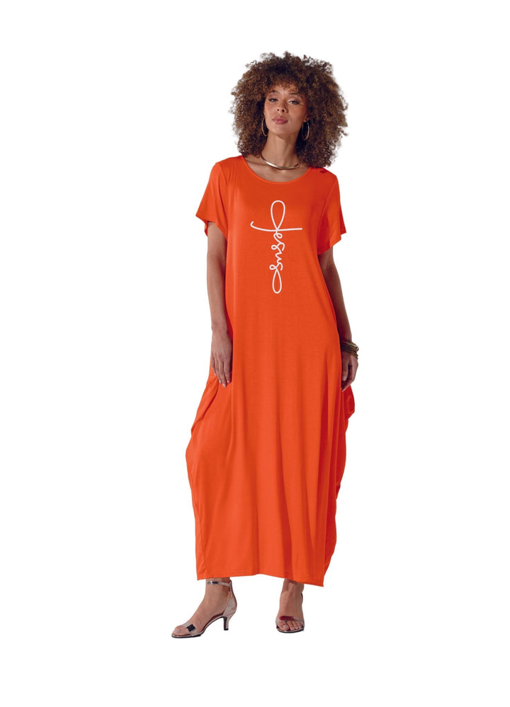 Believe in Jesus Maxi Dress by EY Boutique - Especially Yours