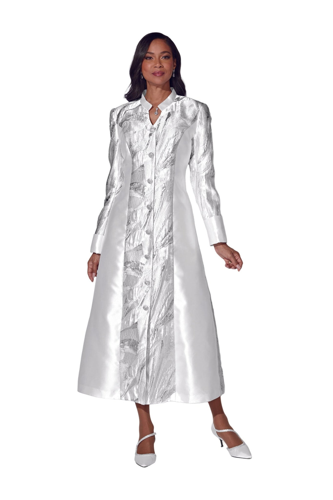 Touch of Metallic Choir Robe by EY Boutique - Especially Yours
