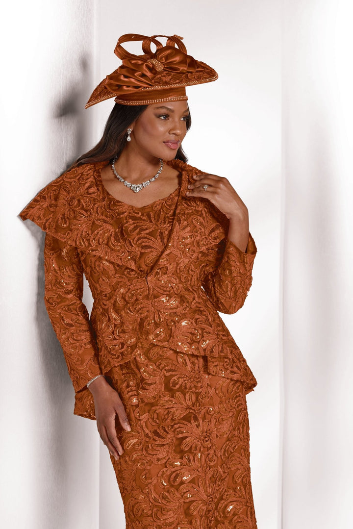 Ruffled Soutache Hi - Low Jacket Dress by EY Boutique - Especially Yours