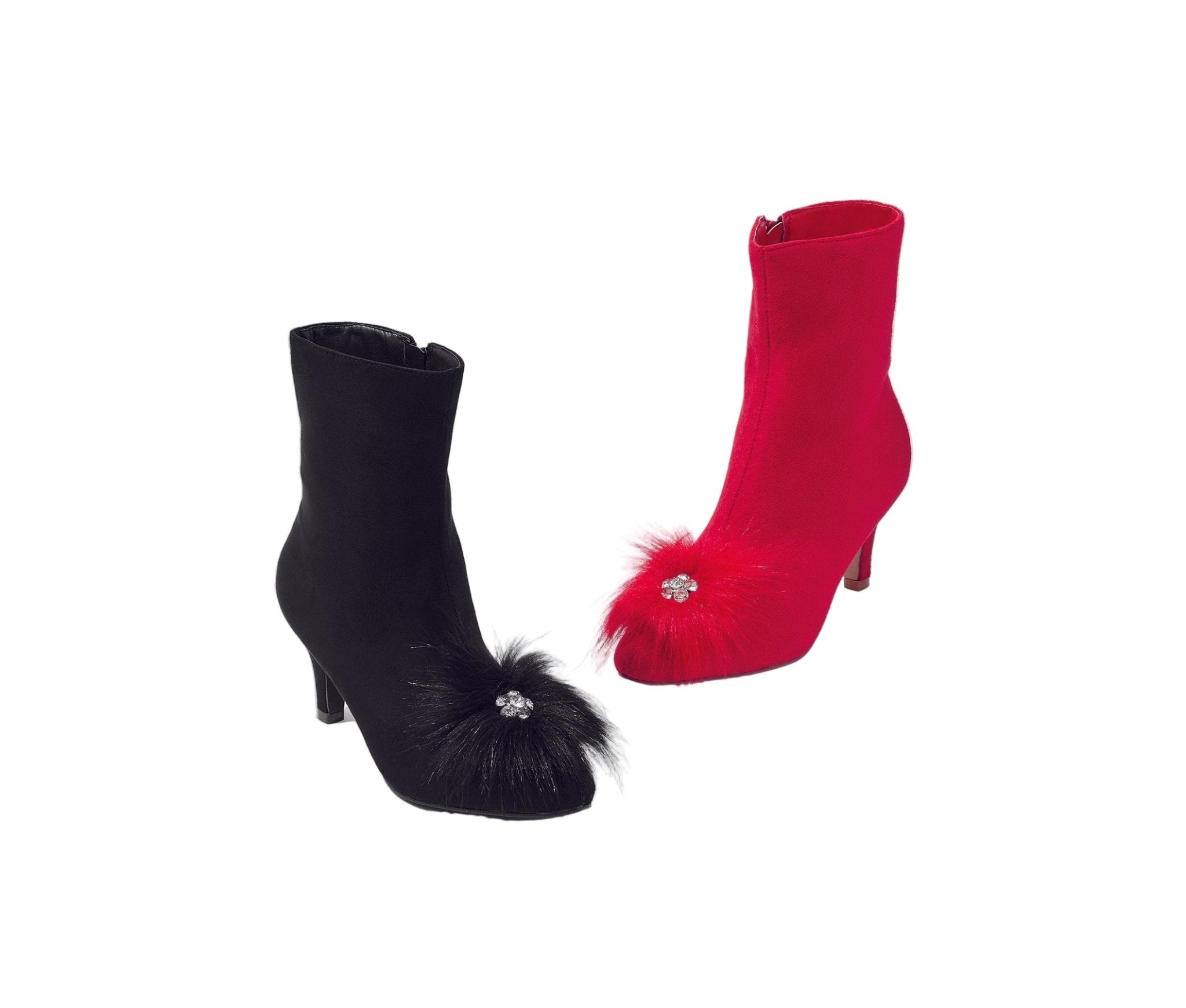 Fab n Feathery Booties EY Boutique