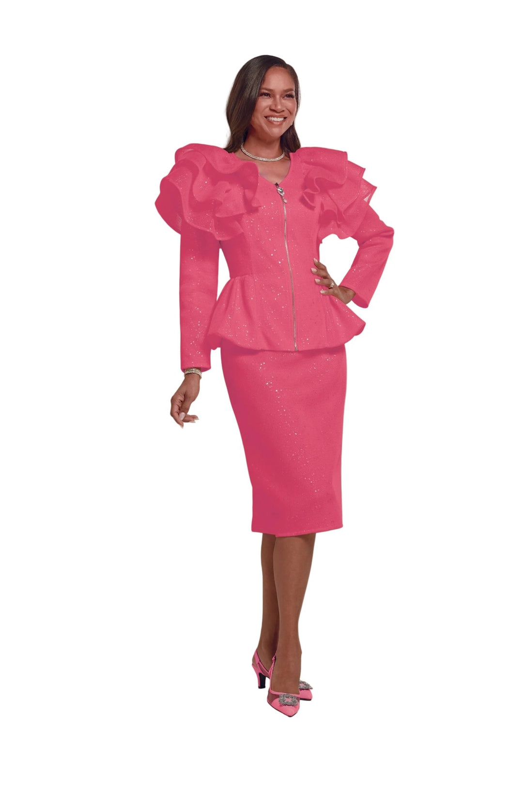 Ravishing Ruffles Suit by EY Boutique - Especially Yours