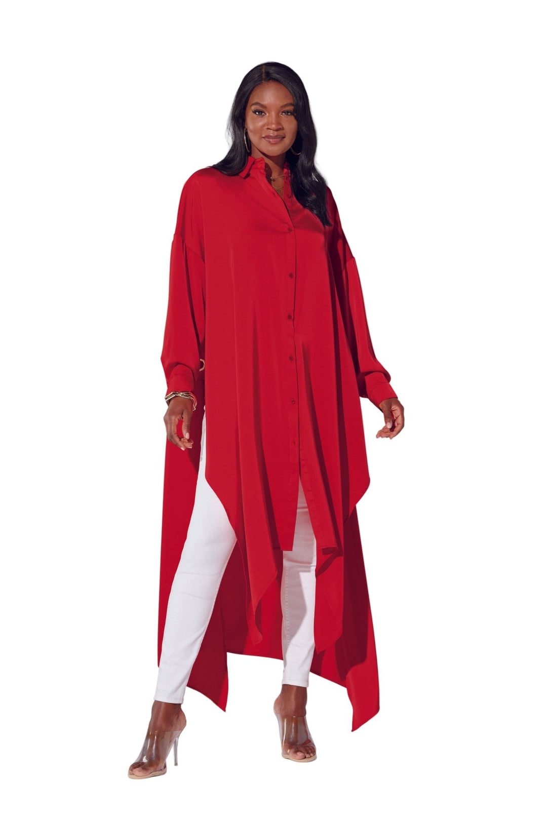 Feel The Flow Maxi Shirtdress - Especially Yours