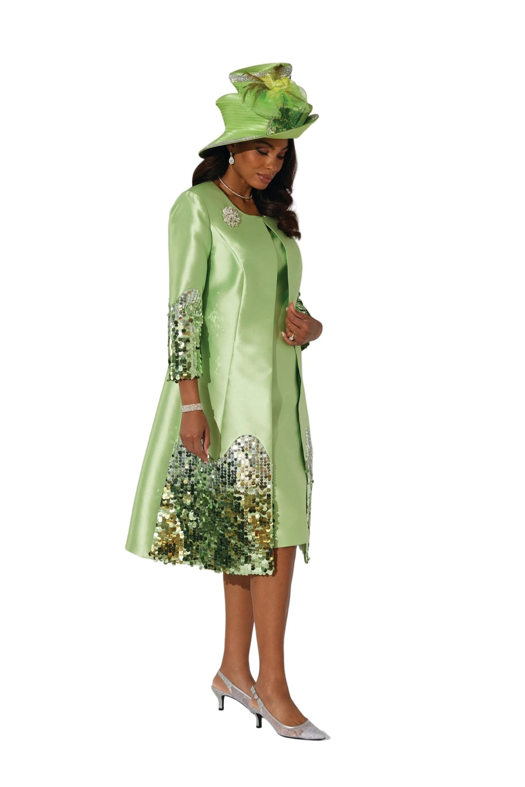 Shades of Chic Sequined Jacket Dress by EY Boutique - Especially Yours