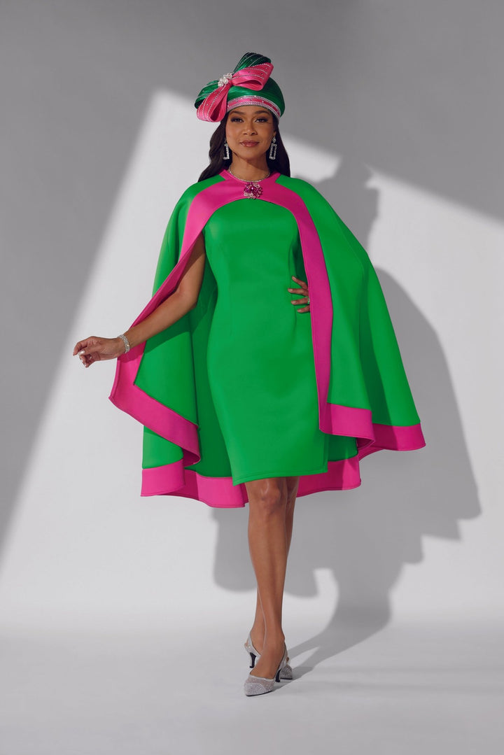 Elegant Outlines Cape Dress by EY Boutique - Especially Yours